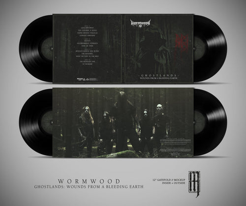 Wormwood - Ghostlands - Wounds from a bleeding earth (Black vinyl)