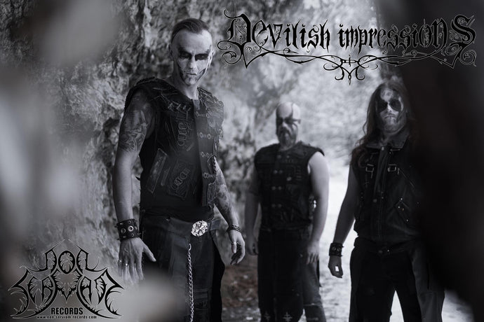 DEVILISH IMPRESSIONS – sign to Non Serviam Records. New EP "Postmortem Whispering Crows" out in Fall 2019