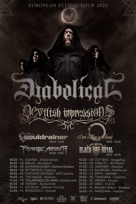 Devilish Impressions European tour.