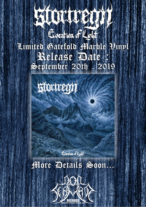 STORTREGN "Evocation of Light" out September 20, 2019