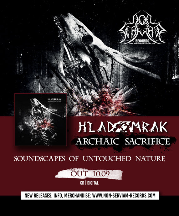This Friday we will release the new album of Hladomrak "Archaic Sacrifice".