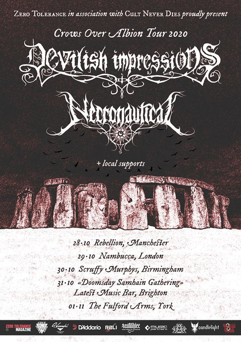 DEVILISH IMPRESSIONS UK tour announcement!