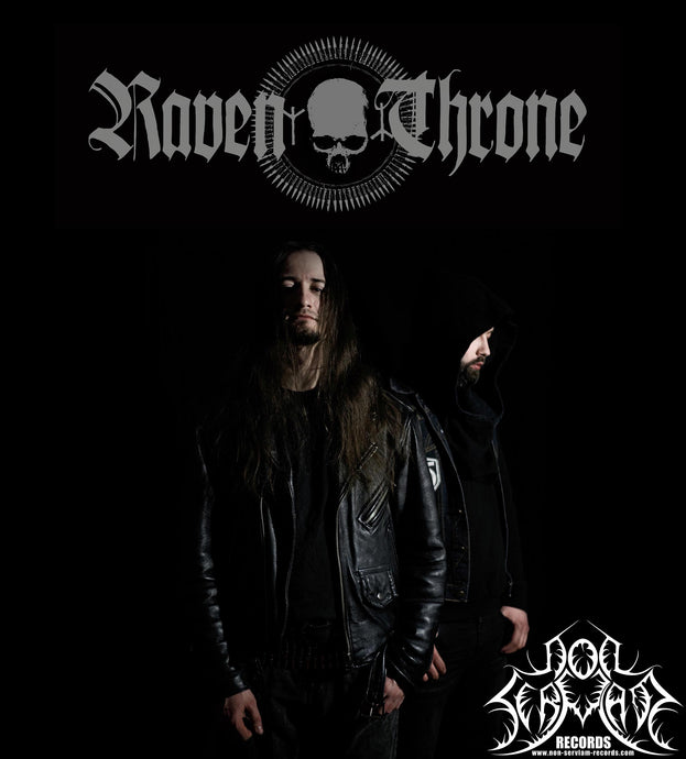 Raven Throne signs at Non Serviam Records!