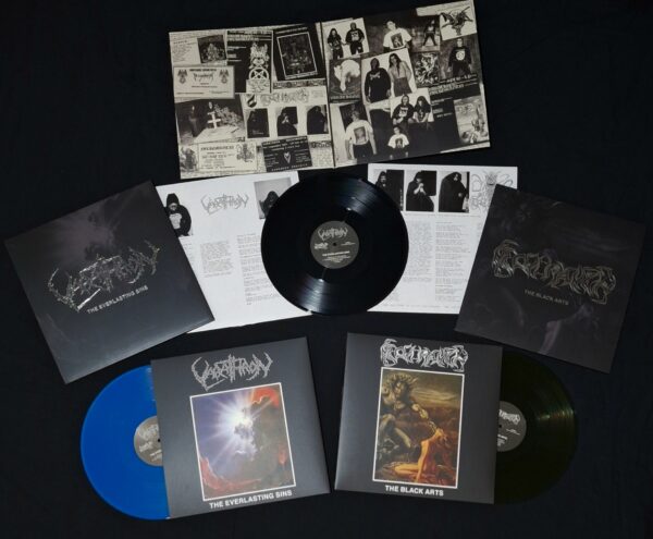 Necromantia / Varathron – The Black Arts / The Everlasting Sins (Black Vinyl)