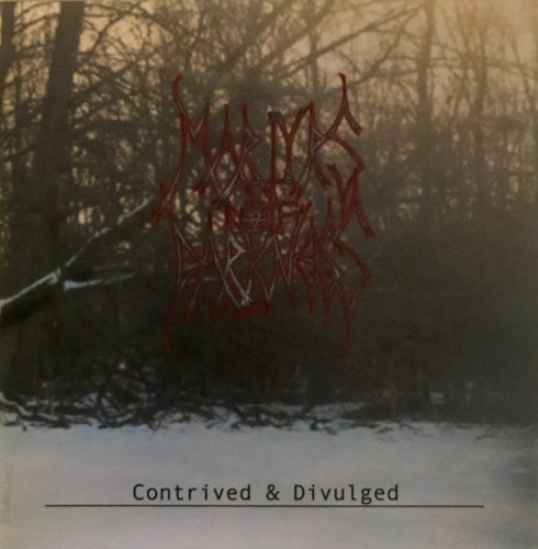 Martyrs Of Darkness ‎– Contrived & Divulged