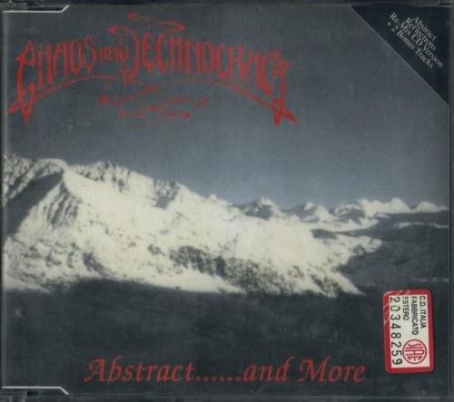 Chaos And Technocracy ‎– Abstract....And More (CD)