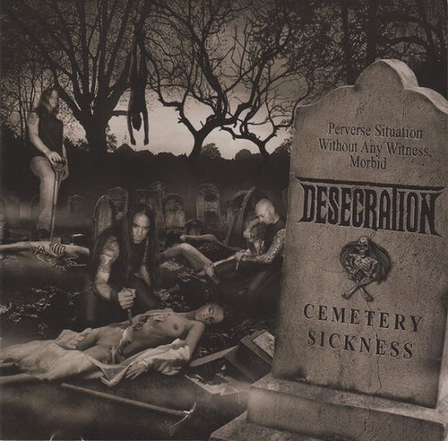 Desecration ‎– Cemetery Sickness (CD)