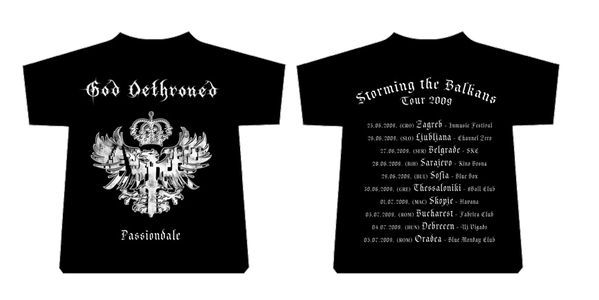 God Dethroned - Passiondale, Storming the Balkans tour 2009