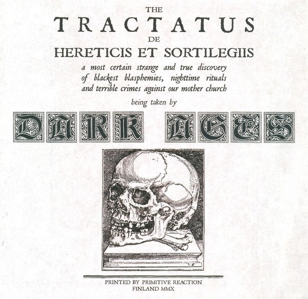 Dark Ages ‎– The Tractatus De Hereticis Et Sortilegiis (CD)